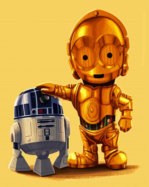Little C3po Paint By Number