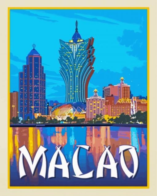 Macao Illustration Paint By Number