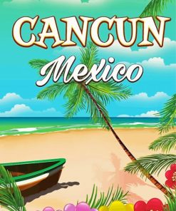 Mexico Cancun Paint By Number
