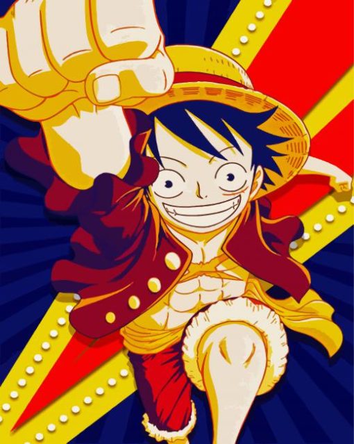 Monkey D Luffy Paint by Number