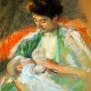 Mother Nursing Her Child Paint By Number