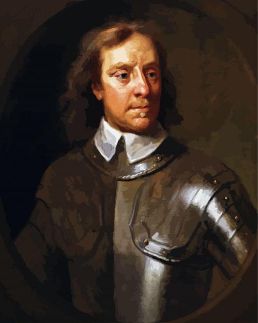 Oliver Cromwell paint by number