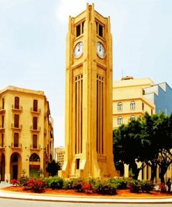 Place De L Etoile Beirut Paint By Number
