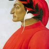 Portrait Of Dante By Botticelli Paint By Numbe