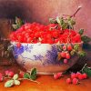 Still Life Raspberries Paint By Number