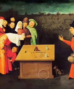 The Conjurer By Bosch Paint By Numbers