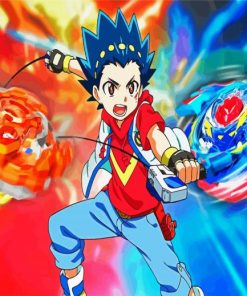 Valt Aoi Beyblade Anime paint by number