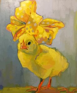 Aesthetic Cute Chick paint by number