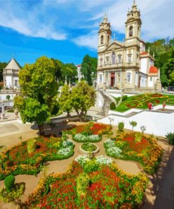 Sanctuary of Bom Jesus do Monte Paint By Number