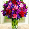 Aesthetic Colorful Bouquet Paint By Number