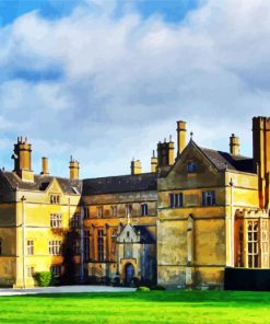 Batsford House In England paint by number