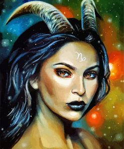 Capricorn Queen Paint By Number