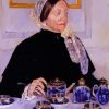 Cassatt Lady At The Table Paint By Number