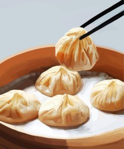 Chinese Dumpling Paint By Number