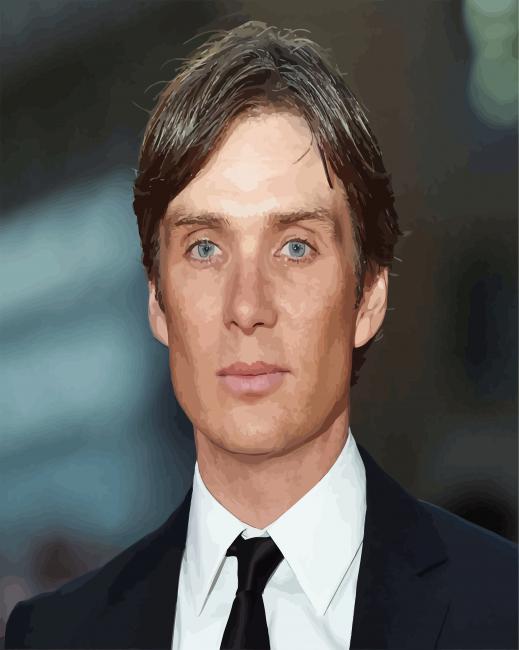 Cillian Murphy paint by number paint by number