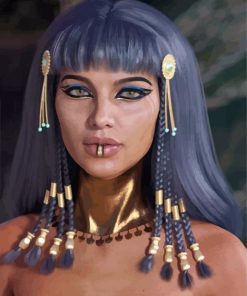 Cleopatra Queen paint by number