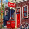 Coca Cola Store Paint by Number