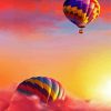 Colorful Airballoons Paint by Number