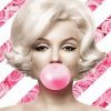 Marilyn Monroe And Bubblegum Paint by Number