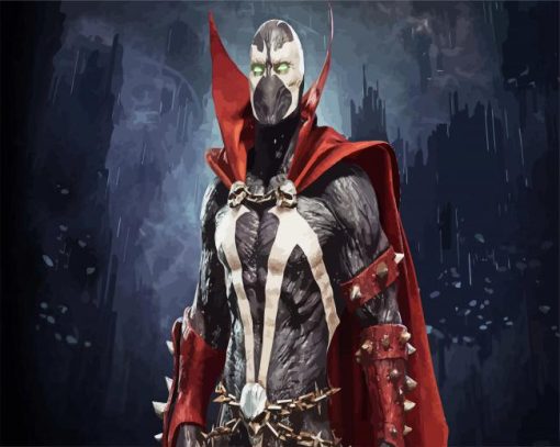 Spawn The Supervillain Paint By Number