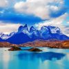 Torres Del Paine Chile paint by number