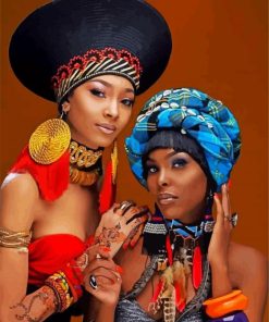 Zulu Ladies Paint By Number