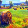 Hay Bales Arts Paint By Number