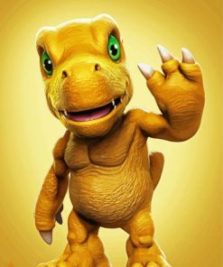 Agumon Paint By Number