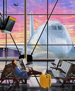Aesthetic Airport Paint By Number