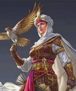 Arabian Huntress Paint By Number