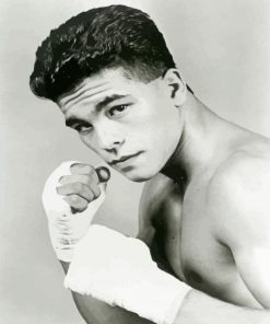 Arturo Gatti Black And White Paint By Number