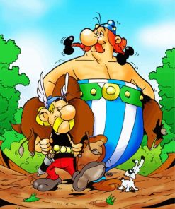 Asterix Serie Character Paint By Number