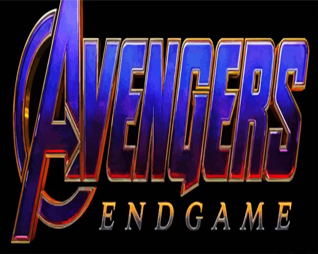 Avengers Endgame Poster Paint By Number