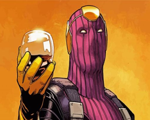 Baron Zemo Illustration Paint By Number
