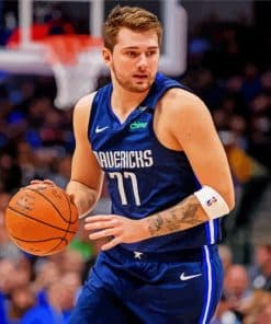 Basketball Player Luka Doncic Paint By Number