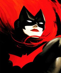 Batwoman Superhero Paint By Number
