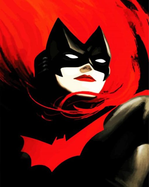 Batwoman Superhero Paint By Number