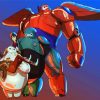 Baymax Big Hero 6 Animation Paint By Number