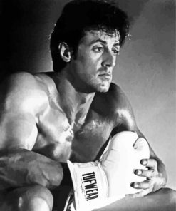 Rocky Balboa Paint By Number