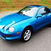 Blue Toyota Celica Car Paint By Number