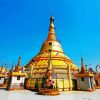 Botataung Kyaik Dae Ap Sandaw Oo Pagoda Paint By Number