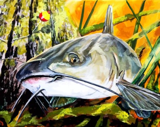Carp Catfish Paint By Number