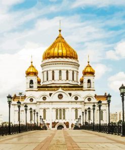 Cathedral Of Christ The Saviour Paint By Number