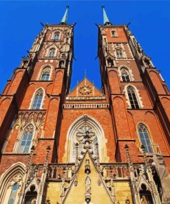 Cathedral Of St John the Baptist Wroclaw Paint By Number