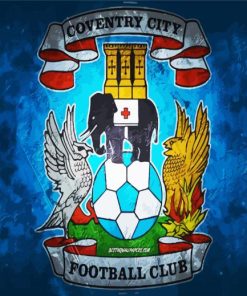 Ccfc Football Team Logo Paint By Number