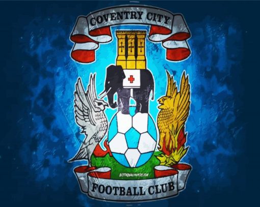 Ccfc Football Team Logo Paint By Number