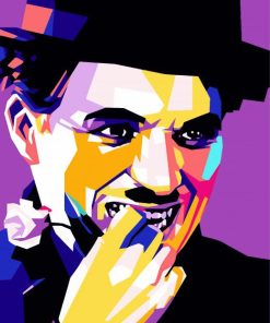 Chaplin Pop Art Paint By Number