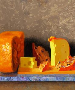 Cheese Still Life Paint By Number
