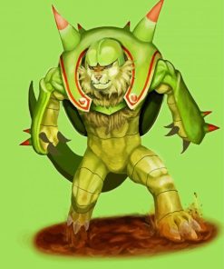 Chesnaught Pokemon Anime Paint By Number