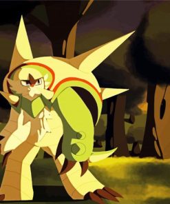 Chesnaught Pokemon Paint By Number